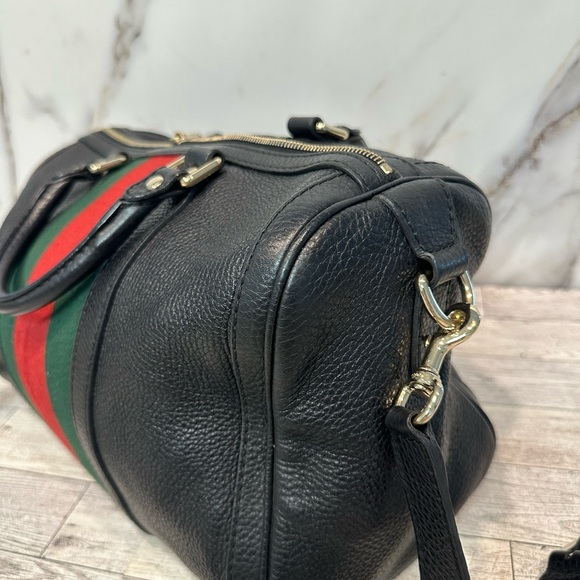 Gucci Web Boston Duffle Bag (Pristine Condition) - Picture 9 of 11
